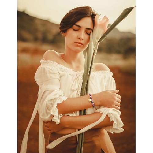 Memorial Gifts for Loss of Pet’s Mom Pet Keepsake Dog Cat Paw Charm Natural Stone Bracelet Remembrance Gift for Women2