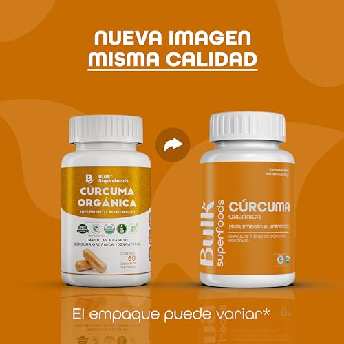 Herbal Plus, Kitchen capsulas de curcuma precio Marca BULK SUPERFOODS (2)