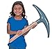 Fun Express Minecraft Party Favors - 12 Pack Inflatable Pickaxe Toys for Birthday Party Supplies | Lifesize Gaming Props for Goodie Bags & Gamer Party Decorations | Safe Vinyl Weapons for Kids 8-12