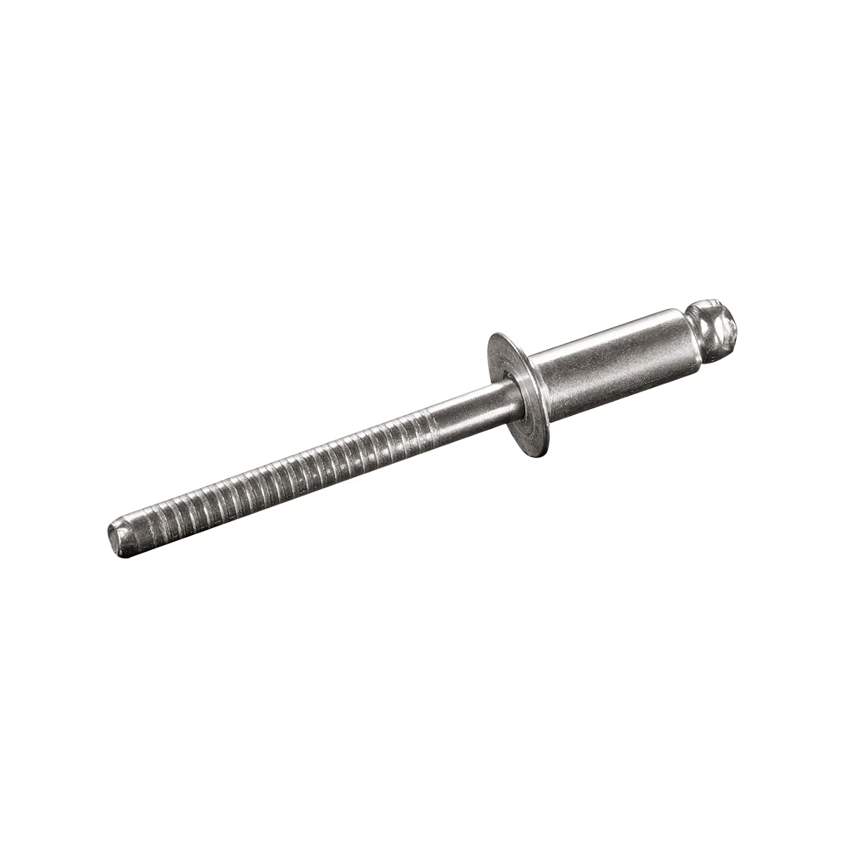 GOEBEL® 1000 remaches de cabeza avellanada con mandril estriado de acero inoxidable A2 (V2A) 3,0 x 10,0 mm con cabeza avellanada ISO15984 Remaches avellanados con mandril estriado Remaches