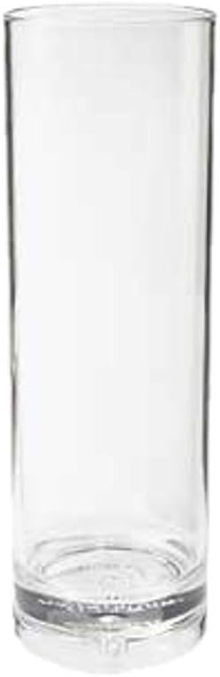 GET H-14-1-SAN-CL Plastic Tom Collins Glasses, 14 Oz, Case of 2 Dozen