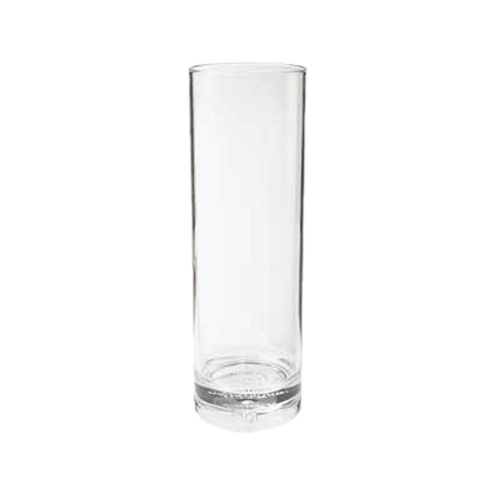GET H-14-1-SAN-CL Plastic Tom Collins Glasses, 14 Oz, Case of 2 Dozen