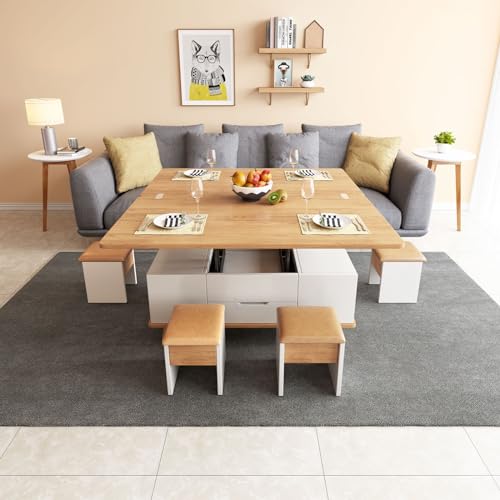 GraceNook ~ Z^[e[u @\܂肽݃e[uAR[q[e[uA_CjOe[u ~103cm (e[u+Xc[4r)