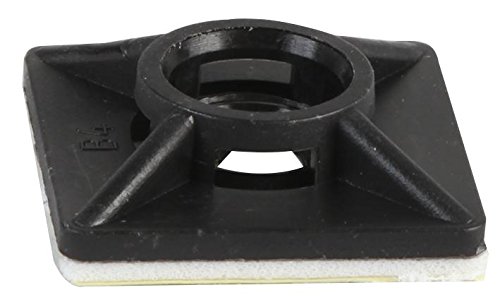 CONCORDIA TECHNOLOGIES ACTB19B CABLE TIE BASE 19 X 19MM BLACK [Pack Size: 200] (Epitome Certified)