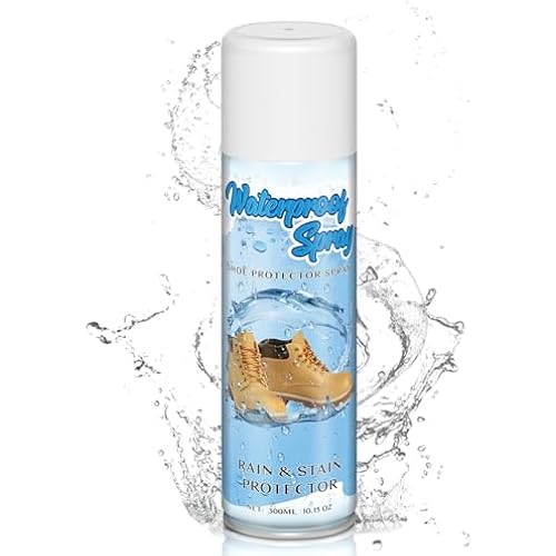 etching Shoe Protector Spray- Advanced Nano Waterproof & Stain Repellent for Sneakers, Suede, Leather & Fabric, Invisible Protective Shield for Boots & Outdoor Gear, Quick Dry (10.15Oz)