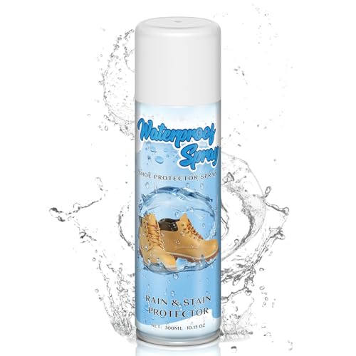 etching Shoe Protector Spray- Advanced Nano Waterproof & Stain Repellent for Sneakers, Suede, Leather & Fabric, Invisible Protective Shield for Boots & Outdoor Gear, Quick Dry (10.15Oz)