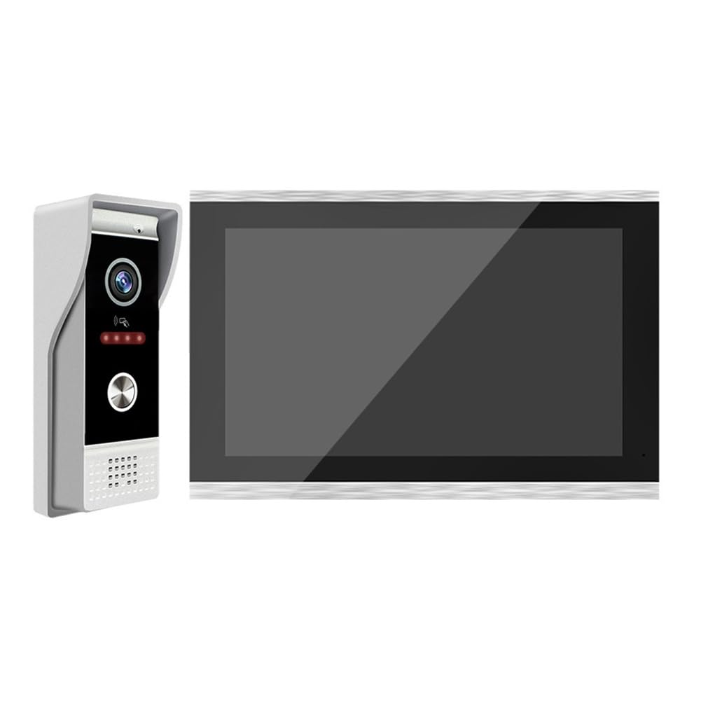 Interphone vidéo Wifi TUYA écran tactile 10 pouces système de sécurité pour villa et maison