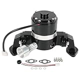 LDMINDA Big Block Electric Water Pump Replacement for Chevy BBC 396-454-502 35+ GPM High Flow Aluminum Water Pump Black