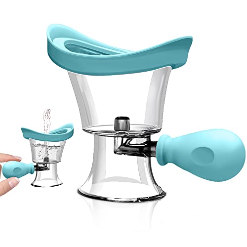 Eye Wash Cup,Silicone Manual Air Pressure Eye Cleaning Cup for