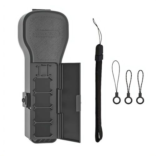 For DJI Osmo Pocket 4/3��p �P�[�X �|�[�^�u�� �ی�P�[�X �n���h�X�g���b�v�t�� �L�p�����Y/�t�B���^�[/�������[�J�[�h ���[ ��� �v���X�`�b�N ���^ �ϏՌ� �Ռ��z�� ���h�~ �h�o �|�P�b�g���[ ���s �����^�� �A�N�Z�T���[