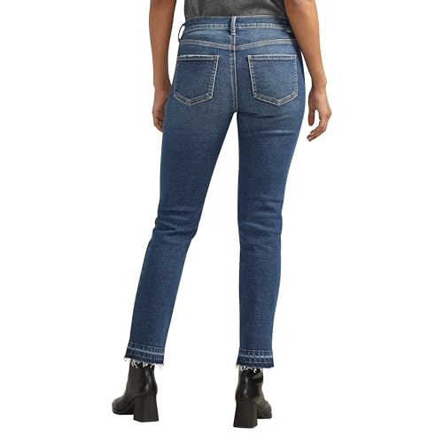 Jag Jeans Women's Cassie Mid Rise Slim Straight Leg Jeans & Pants3