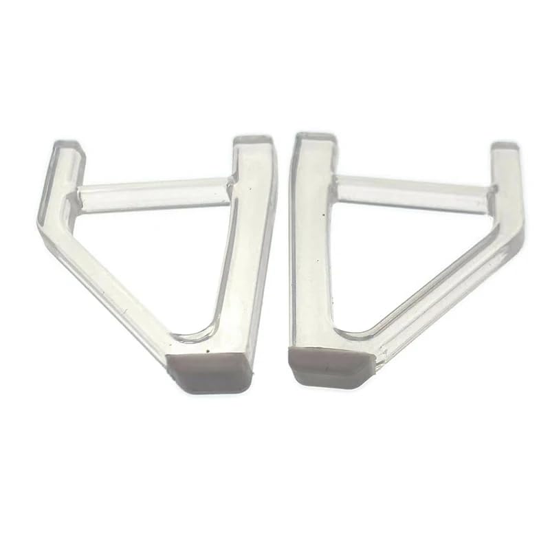 2pcs Horizontal Stand Base Stand Acrylic Support Storage Replacement for PS5 Slim Game Accessories Disc Edition
