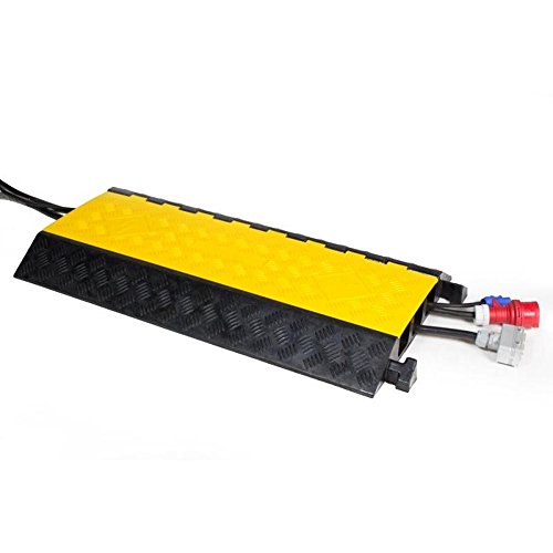 Slang- en kabelgoot Admi®Canal 698-C L900xB500xH75mm rubber. zwart St.KLOTZ