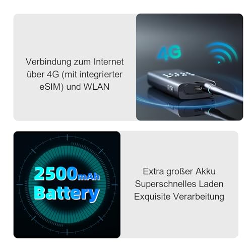 Choyong WT2 Multi-Band Smart Internet Radio WIFI/4G, AM/FM und tragbarer Kurzwellenradioempfänger mit professionellem/geschäftlichem globalem System mit großer Reichweite Handfunkgerät – Bild 8
