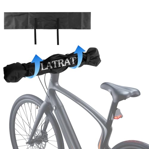 LATRAT Lenkerschutzhülle Ebike Transportschutz Fahrrad Zubehör wasserfest feuchtigkeits-und staubgeschützt Fahrrad mit Klebestreifen Fahrrad camping zubehör 80 x 17 cm