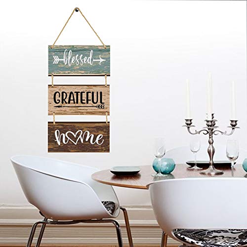 image for Vintage Board Hanging Wall Sign Wall Art Decorations Rustic Home Déco