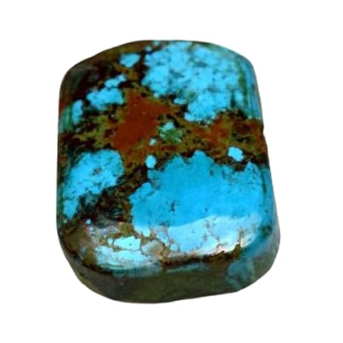 Turquoise naturelle rectangulaire pour fabrication de bijoux collier et bague