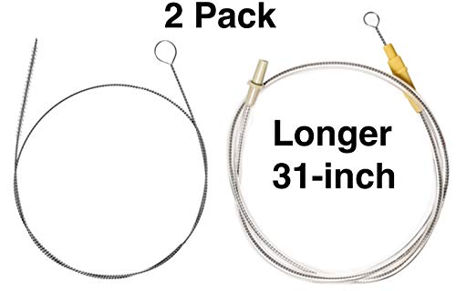 MamaAid Tubing Cleaner Brush for Longer Pump Tubes Compatible with Spectra Freemie Philips Medela Tubing Brush New Longer & Thicker (Pack of 2)