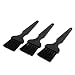 New Lon0167 3 SZTUK Czarny Antystatyczny Przewodzący ESD Wentylator Klawiatury PCB Szczotka Do Czyszczenia Klawiatury(3PCS Black Anti Static Conductive ESD PCB Fan Keyboards Reinigungsbürste