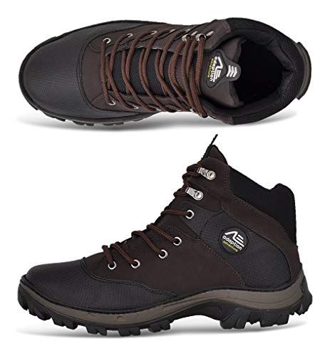 Coturno Masculino Bota Thunder Adventure Marrom Cor:Marrom;Tamanho:43;