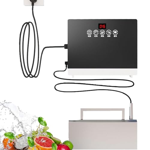 Lavavajillas ultrasónico portátil para fregadero, limpiador multifuncional para lavavajillas, lavadora ultrasónica doméstica verduras, sin instalación para platos, frutas y mariscos.