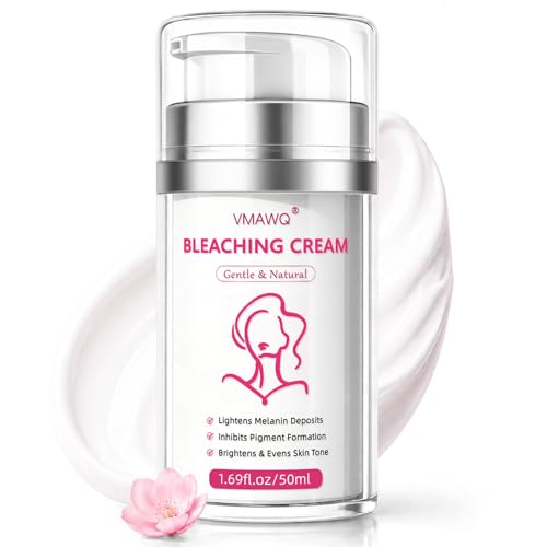 Skin Bleaching Cream with Vitamin C & Arbutin, Dark Spot Remover for Body Intimate Areas,Underarm,...