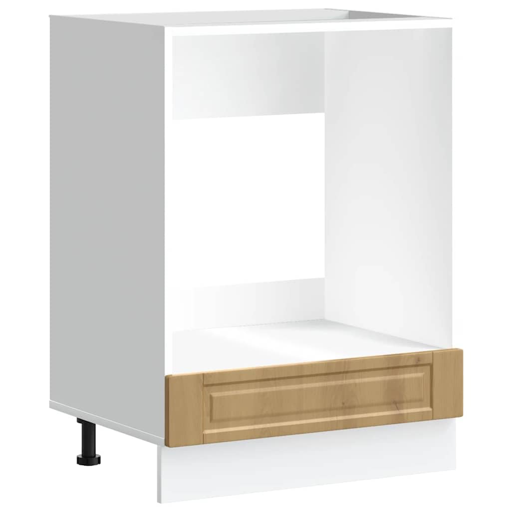 vidaXL Oven Cabinet Porto Oak Handcrafted Engineered Wood