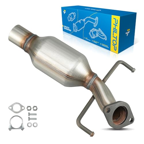 PHILTOP Rear High Flow Catalytic Converter Compatible with Chevrolet, Buick Encore 1.4T 2013-2018, Trax 1.4T 2015-2018 Direct-Fit Catalytic Converter Kit 16777, 644076, 50561 (EPA Compliant)