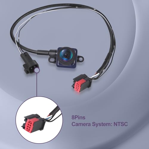 Image of PAPAPARTS Rear View Backup Camera Compatible with Chrysler Town&Country Dodge Caravan Grand Replace OE 4672639AA, CH1960103