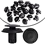 Gistilli 20pcs Bumper Fender Liner Splash Shield Trim Panel Push-Type Retainer Clips Compatible with Honda 91512-SX0-003