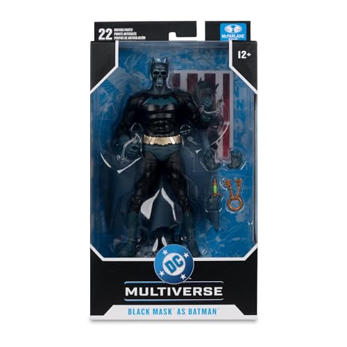 McFarlane Toys DC Multiverse czarna maska jako Batman (pod maską) figurka 18 cm