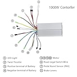 Voilamart Electric Bike Conversion Kit 26" Rear Wheel 48V 1000W Ebike Conversion Kit Cycling Hub Motor with Intelligent Controller for Road Bike - Image 6