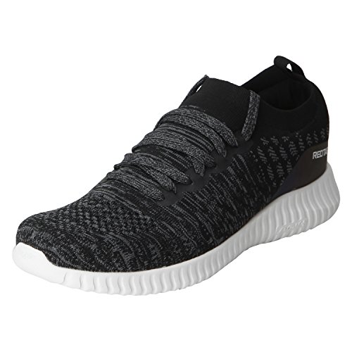 Image of Red Tape Men Black Walking Shoes