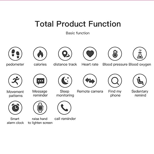 Gbsell Smart Watch, Health And Fitness Smartwatch With Heart Rate, Music, Alexa Built-In, Sleep And Swimming Waterproof, Tracking, Black/Carbon, Caller Id Bracelet (S And L Bands Included) (Black) #TOP3