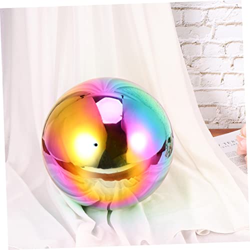 Kisangel 1pc 150mm Runde Metall Spiegel Poliert Orb Wohnkultur Für Dekorative Spiegel