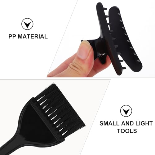 Elementos para teñir el cabello evitando manchas en la piel con capa y gorros 3