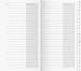 Produktbild BRUNNEN 1070048 Adress-Registerheft (für Taschenkalender/Plankalender/Sichtkalender, 87 x 153 mm, Karton-Umschlag)