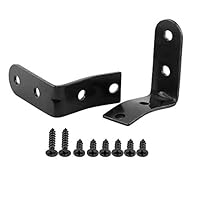 Reparatursatz für Handschuhfach mit schwarzen Halterungen, Reparatursatz für Eisenhandschuhfachdeckel-Scharnierhalterung für A3 S4 B6 B7