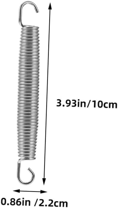 Professional Galvanized Metal Trampoline Springs Replacement Small Tension Springs with Hooks Trampoline Parts Accessories for Outdoor Jumping Beds