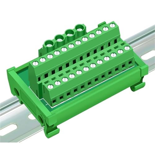 Bornier à vis pour rail DIN module de distribution pour domotique propre