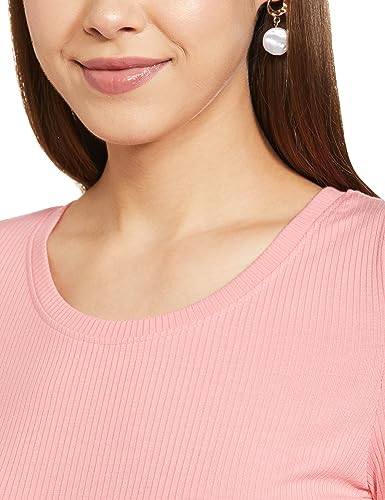 Image of Amazon Brand - Symbol Women's Rib One Piece Knee-Length Bodycon Dress (Available in Plus Sizes)