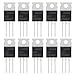 ALLECIN RFP30N06LE N-Channel Power MOSFET Transistors 30A 60V P30N06LE Mosfets Transistor 30 Amp 60 Volt TO-220 (Pack of 10Pcs)