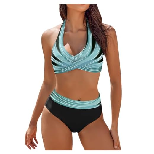 Maillot De Bain Femme 2 Pieces Bikini Chic Et Élégant Pas Cher Soldes Maillots De Bain Transbronzant Maillot Deux Pièces Exquis Swimsuit Deux Pièces Push Up Rembourré