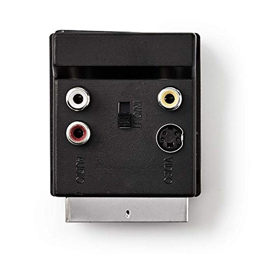 Nedis Adaptateur Rotatif péritel S CART mâle - péritel Femelle