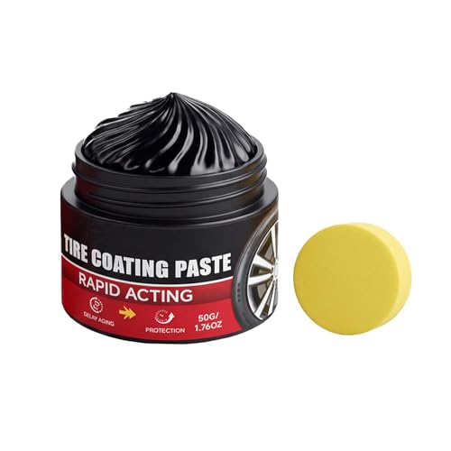 Trim Restorer Automotive Weather Resistant Restoration Solution Applicator Included Long Lasting Black Tire Shine Enhancement Pr