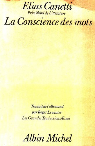 La Conscience des mots