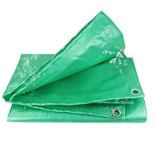 Preisvergleich Produktbild CAOYU Plane, wasserfester Sonnenschutz Bauernhof Bauernhof Sonnencreme Auto Staubschutzhaube Hohe Temperatur Korrosionsbeständigkeit, grün (Farbe : Green, größe : 3x5M)