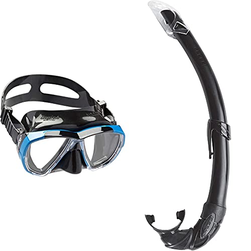 Cressi Big Eyes Gafas de Buceo sin Filtraciones de Agua y Tubo de Snorkel Mexico Cómodo