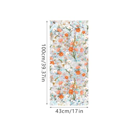 Película Decorativa de Vinilo 3D Runtoo Daisy 15.75x40 in miniatura 5