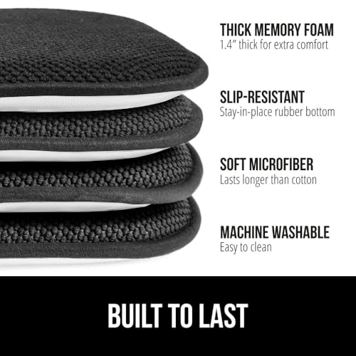 Gorilla Grip 840029632574 Memory Foam Chair Cushions, Comfortable Pads thumb #1